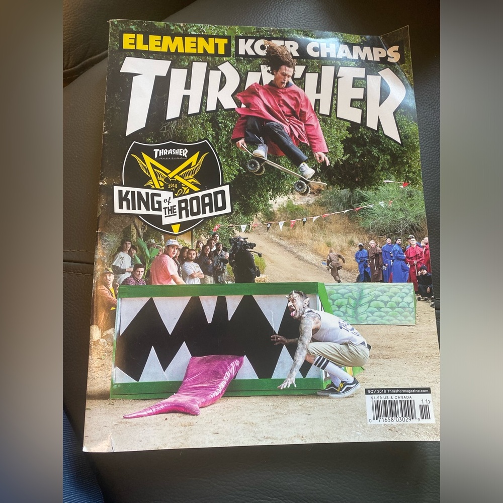 Thrasher magazines